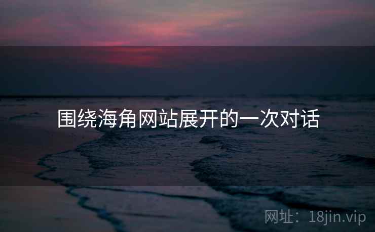 围绕海角网站展开的一次对话