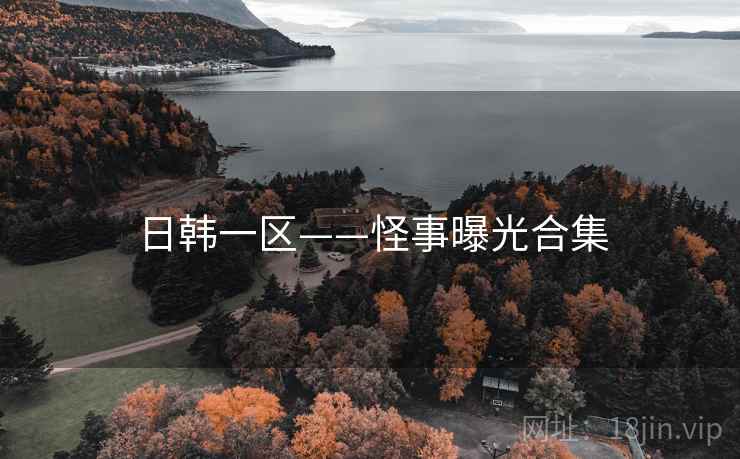 日韩一区——怪事曝光合集