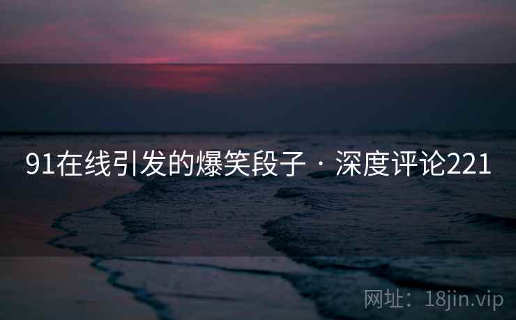 91在线引发的爆笑段子 · 深度评论221
