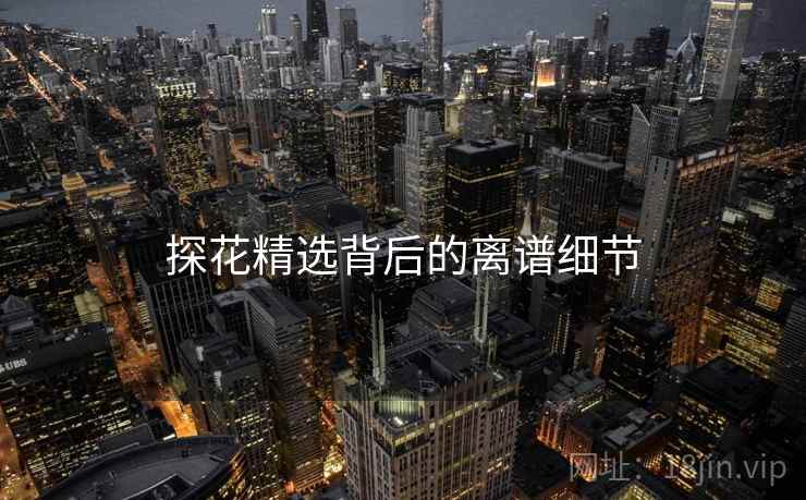 探花精选背后的离谱细节
